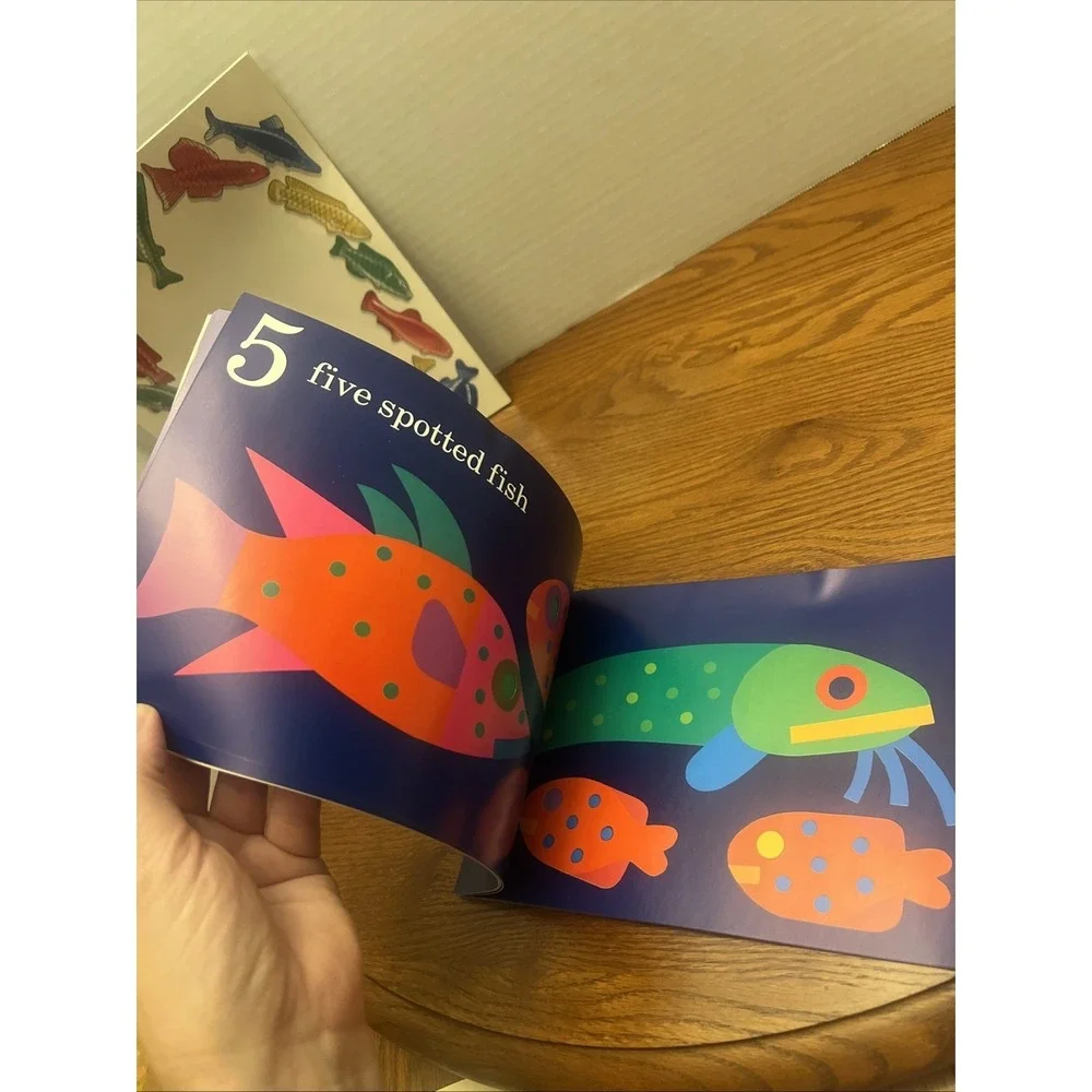 Vintage Lakeshore Fish Eyes Activity Kit LA677 Complete Lois Ehlert Math Center